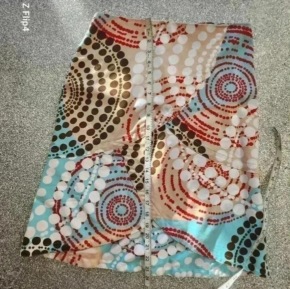 Women's A line poka dot skirt - Picture 3 of 3